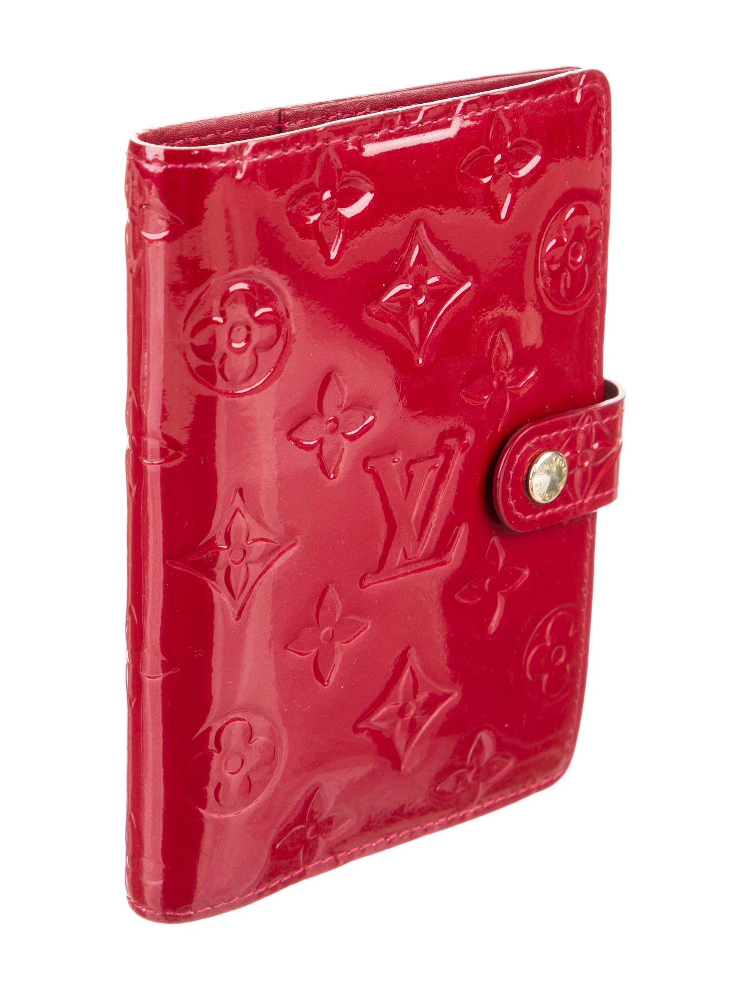 Louis Vuitton Monogram Vernis Small Ring Agenda Cover