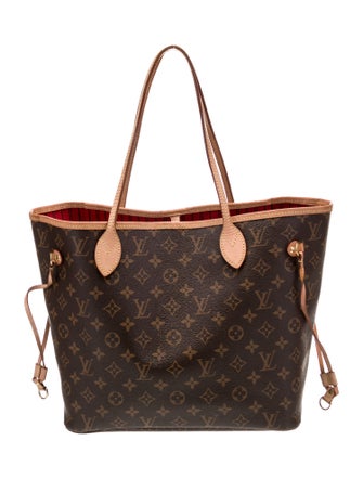 Louis Vuitton LV Monogram Neverfull w/Pouch