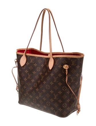 Louis Vuitton LV Monogram Neverfull w/Pouch