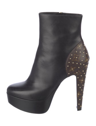 Louis Vuitton LV Monogram Leather Boots