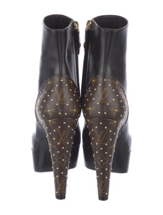 Louis Vuitton LV Monogram Leather Boots