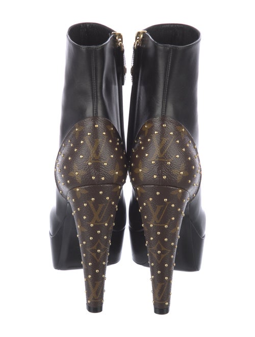 Louis Vuitton LV Monogram Leather Boots