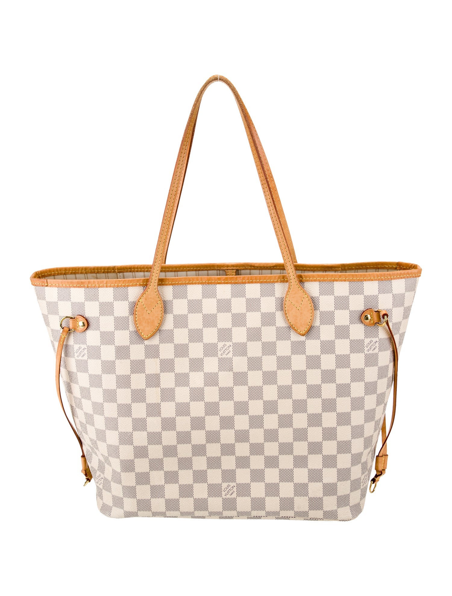 Louis Vuitton Damier Azur Neverfull w/Pouch MM