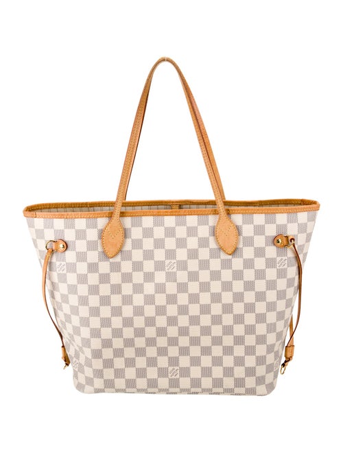 Louis Vuitton Damier Azur Neverfull w/Pouch MM
