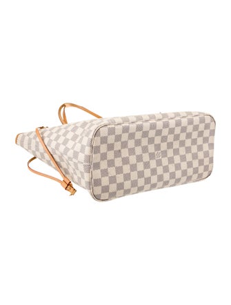 Louis Vuitton Damier Azur Neverfull w/Pouch MM