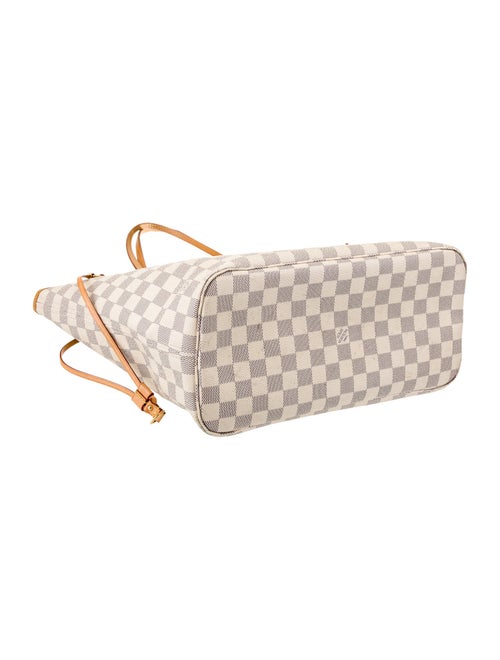 Louis Vuitton Damier Azur Neverfull w/Pouch MM