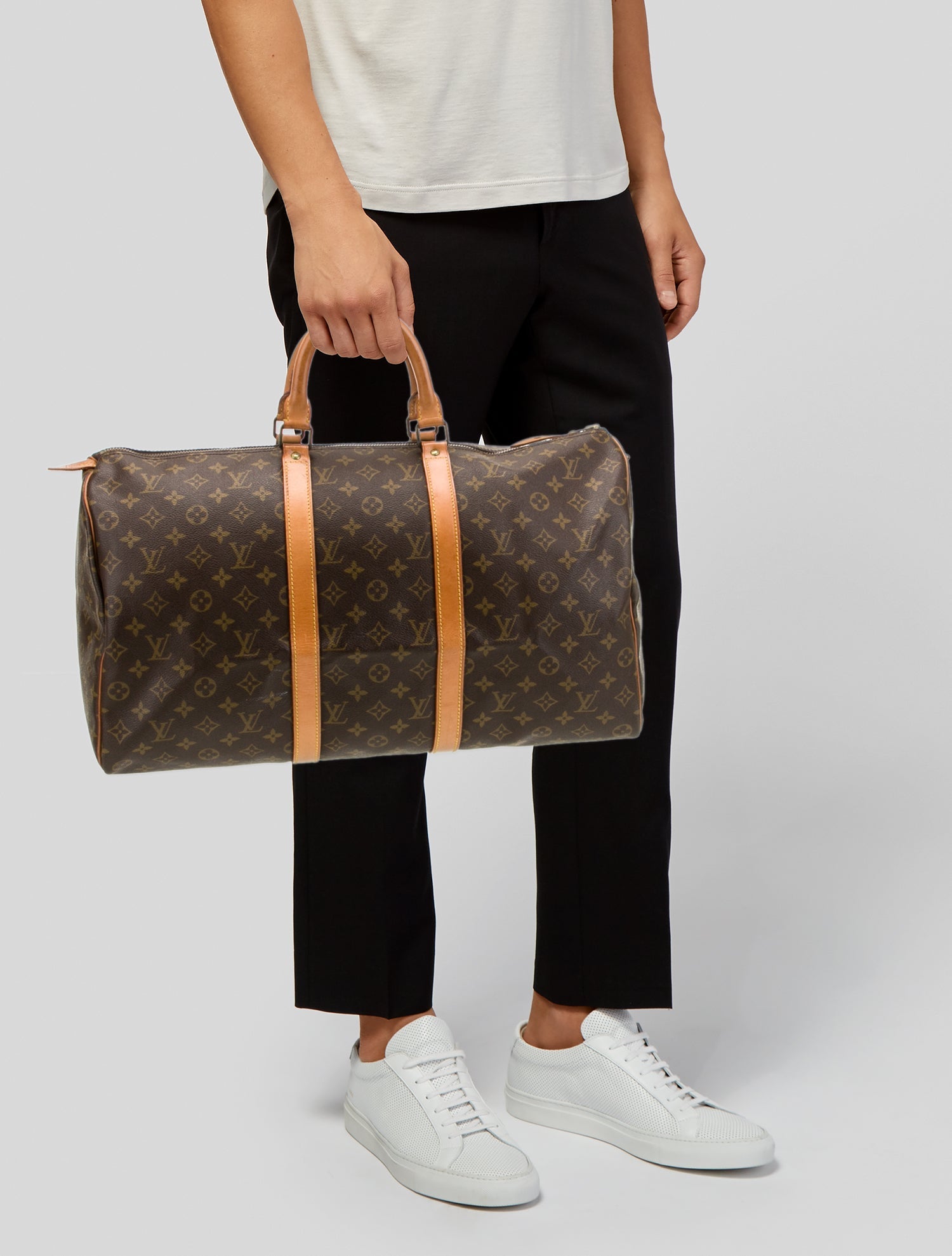 Louis Vuitton LV Monogram Keepall 50 Vintage