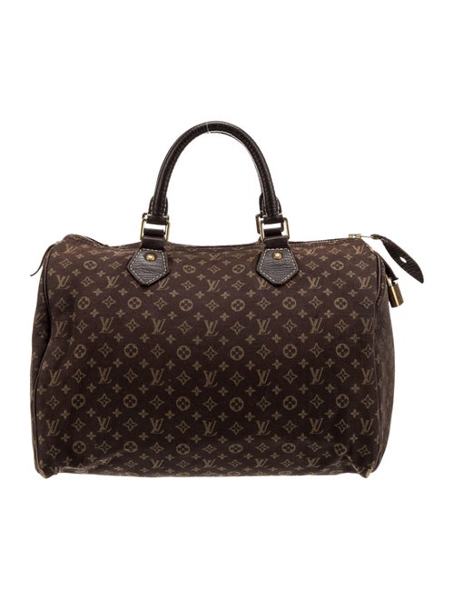 Louis Vuitton Monogram Mini Lin Speedy 30