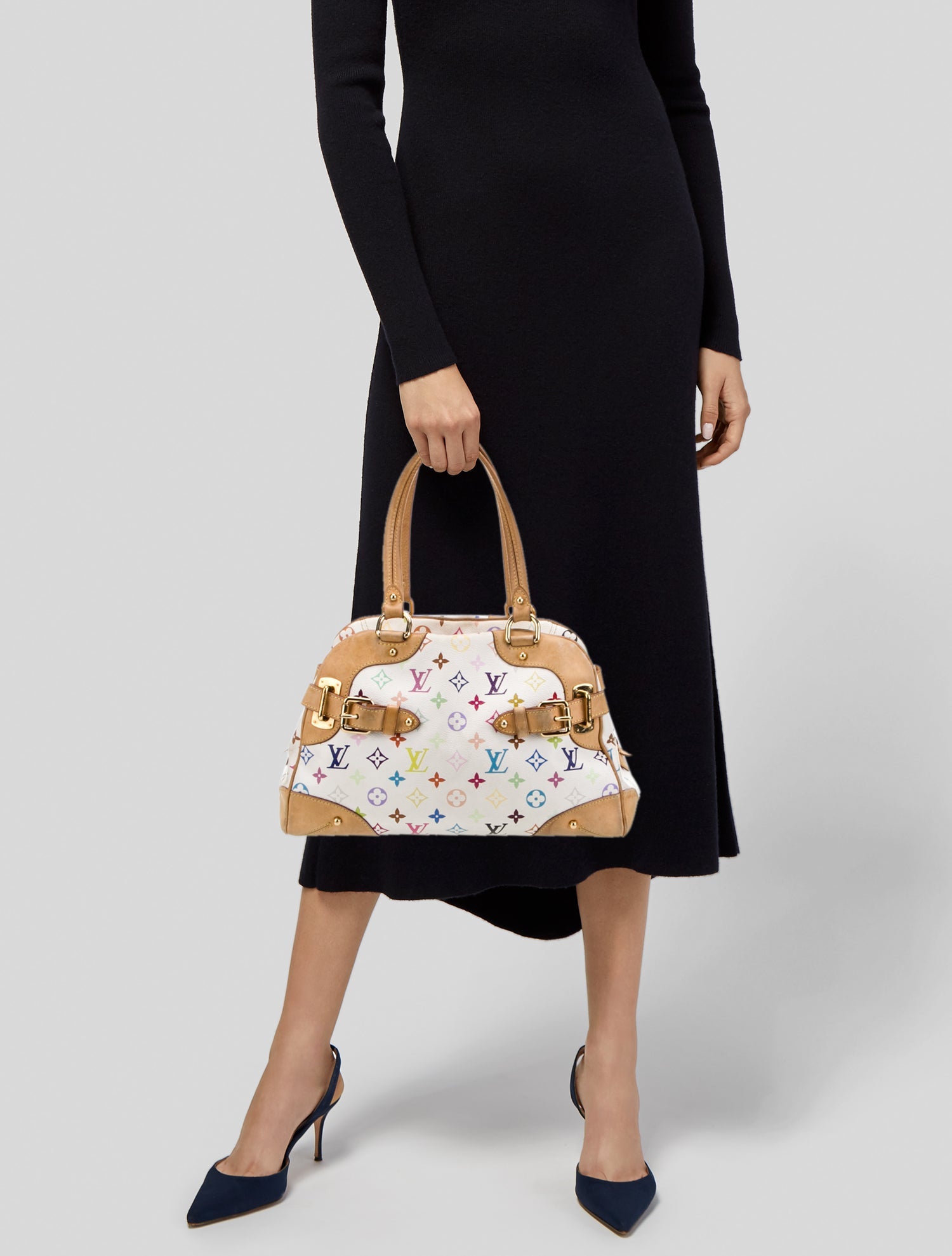 Louis Vuitton Multicolore Monogram x Takashi Murakami Claudia Vintage