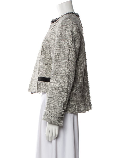 Louis Vuitton 2022 Tweed Pattern Evening Jacket