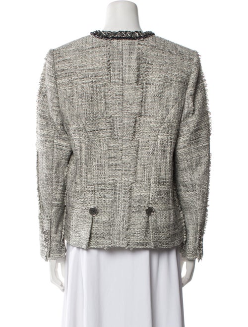 Louis Vuitton 2022 Tweed Pattern Evening Jacket