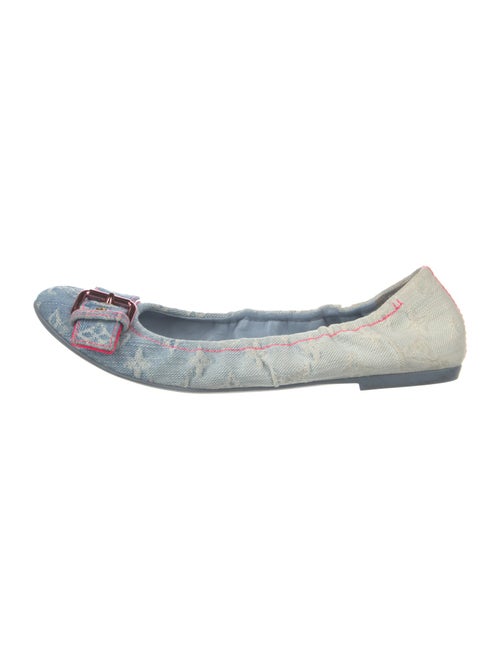 Louis Vuitton LV Monogram Denim Ballet Flats
