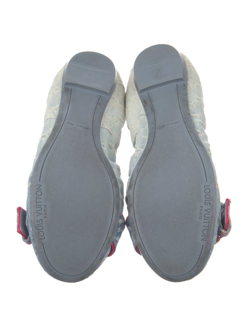 Louis Vuitton LV Monogram Denim Ballet Flats