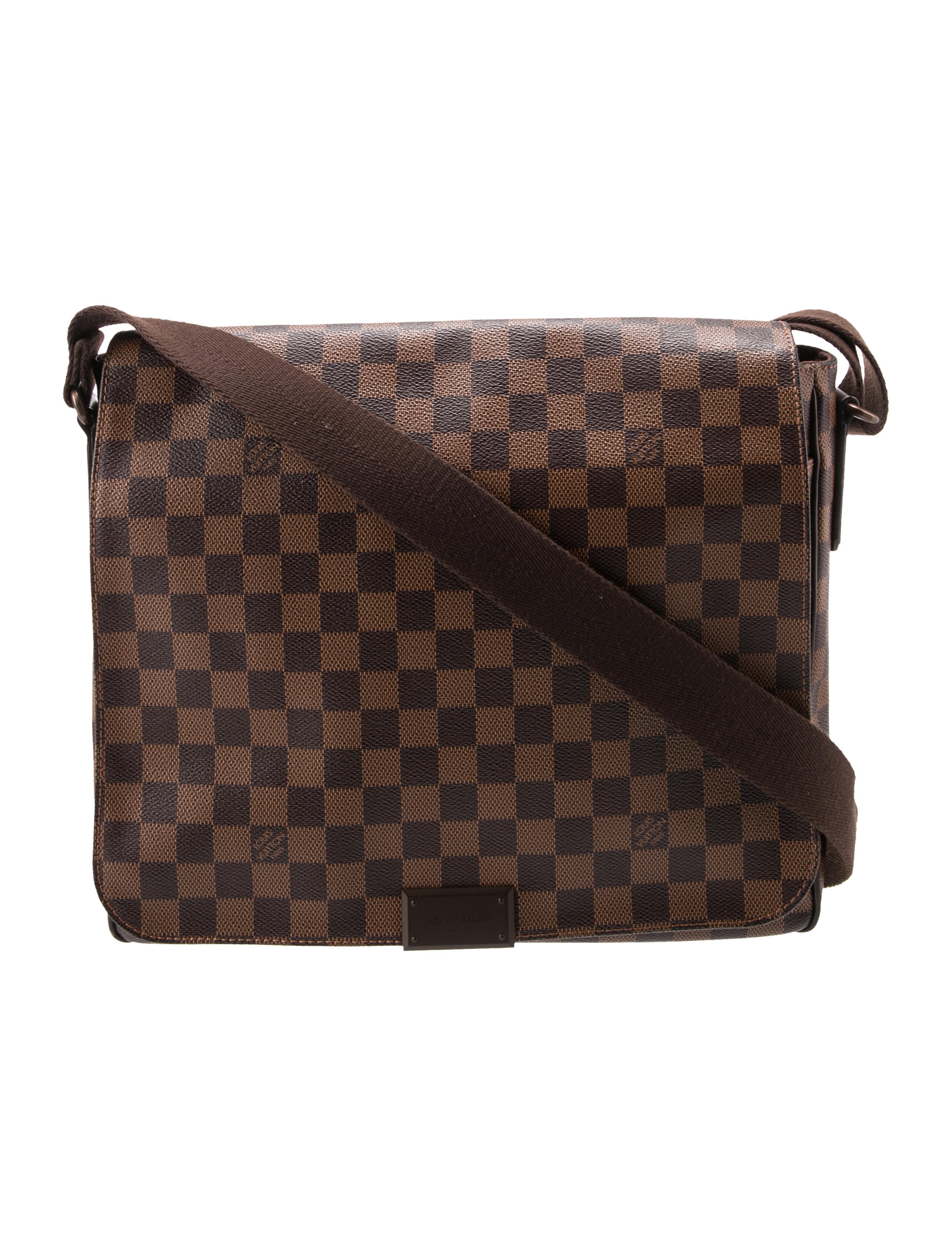 Louis Vuitton メッセンジャーバッグ ブラウン LOUIS VUITTON ルイ・ヴィトン M46371 モノグラム マカサー