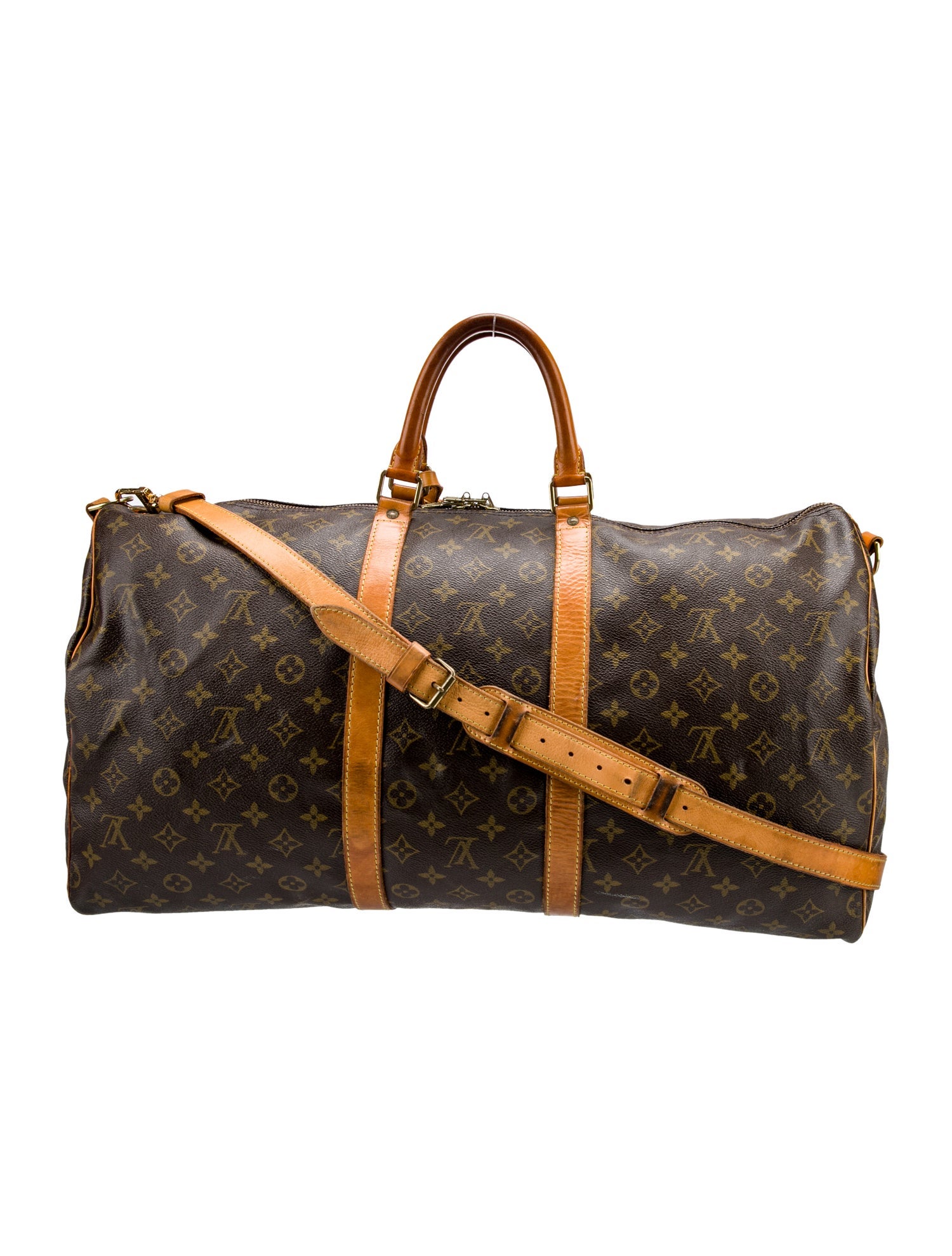 Louis Vuitton LV Monogram Keepall Bandouliere 55