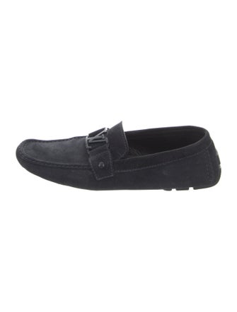 Louis Vuitton LV Monogram Suede Drivers