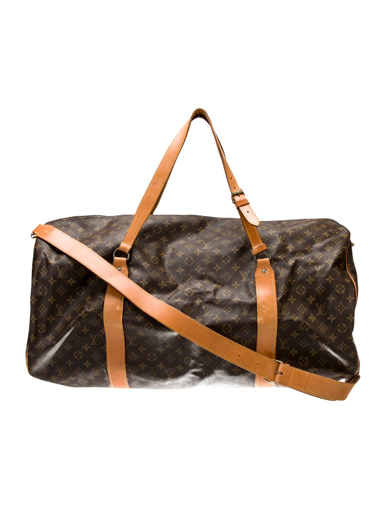 Louis Vuitton LV Monogram Keepall Bandouliere 70 Vintage