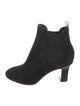 Louis Vuitton LV Monogram Suede Chelsea Boots