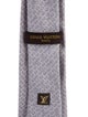Louis Vuitton Pattern Print Silk Tie