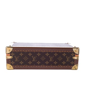 Louis Vuitton Monogram Coffret 8 Montre Watch Case Trunk
