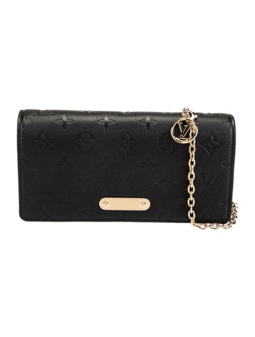 Louis Vuitton LV Monogram Lily Wallet on Chain