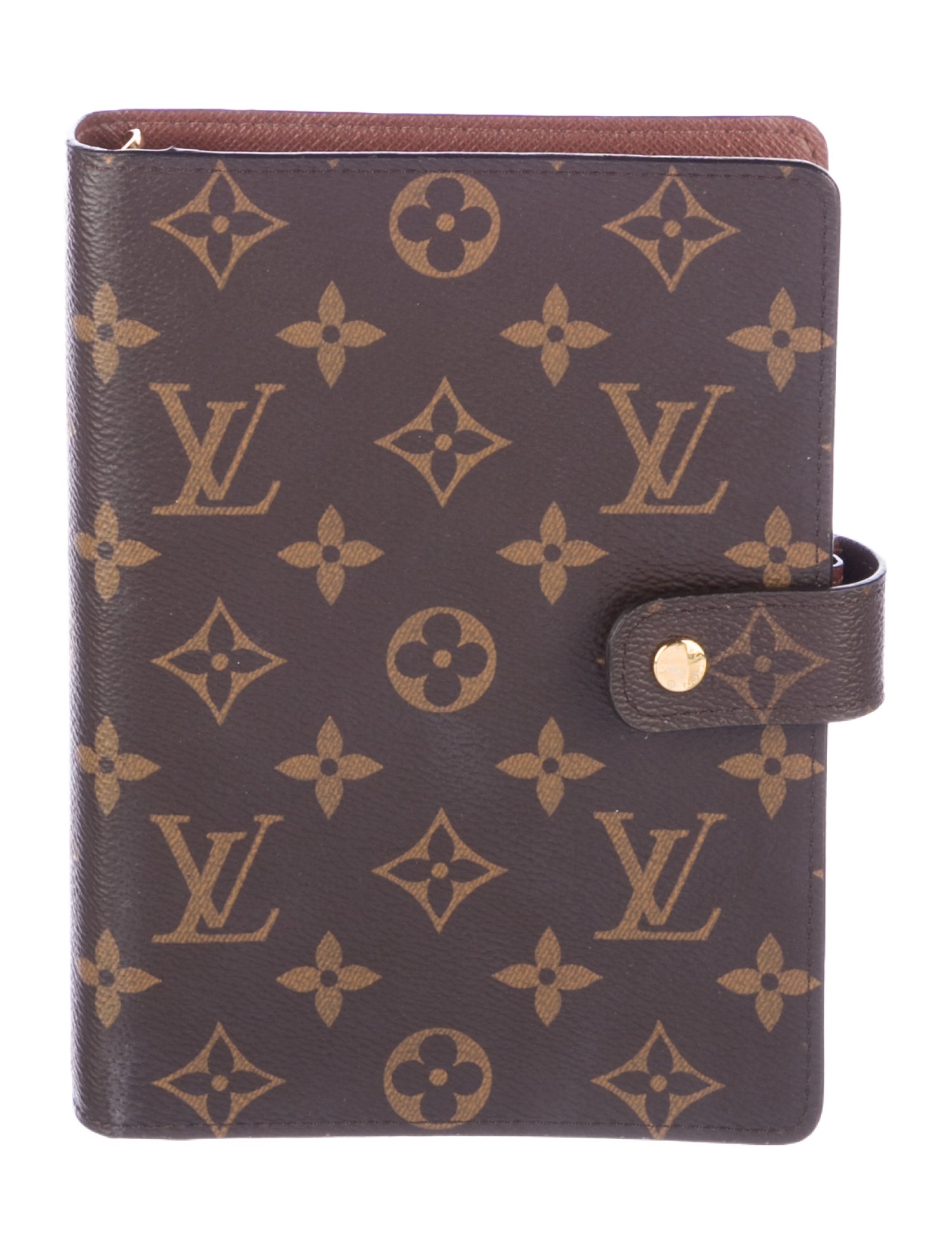 Louis Vuitton Monogram Medium Ring Agenda Cover