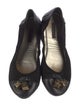 Louis Vuitton LV Monogram Suede Ballet Flats