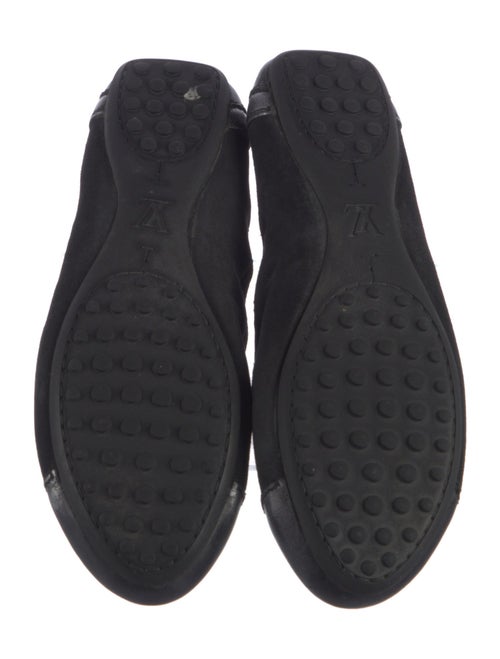 Louis Vuitton LV Monogram Suede Ballet Flats