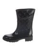 Louis Vuitton LV Monogram Rubber Rain Boots