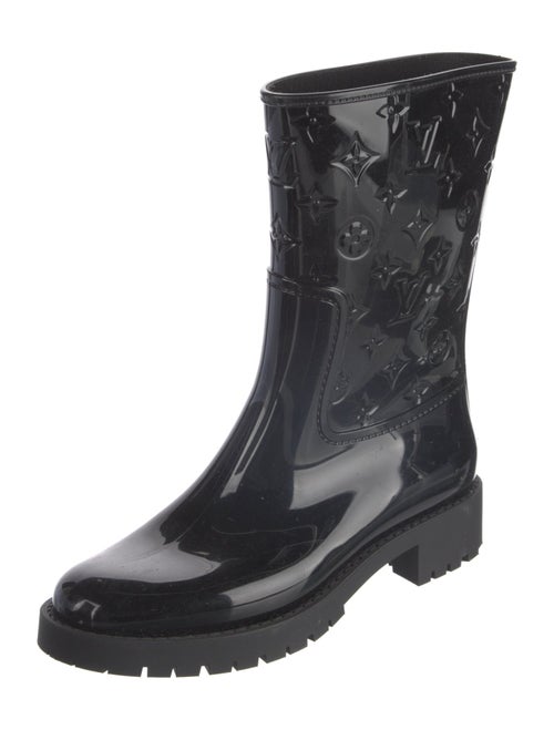 Louis Vuitton LV Monogram Rubber Rain Boots