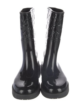Louis Vuitton LV Monogram Rubber Rain Boots