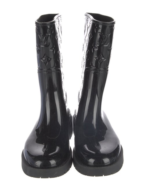 Louis Vuitton LV Monogram Rubber Rain Boots