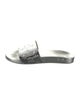 Louis Vuitton Patent Leather Patterned Slides