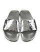 Louis Vuitton Patent Leather Patterned Slides