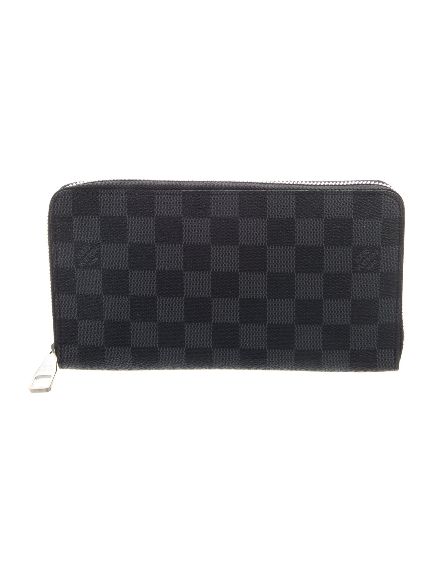 Louis Vuitton Damier Graphite Pattern Coated Canvas Zippy Organizer Wallet