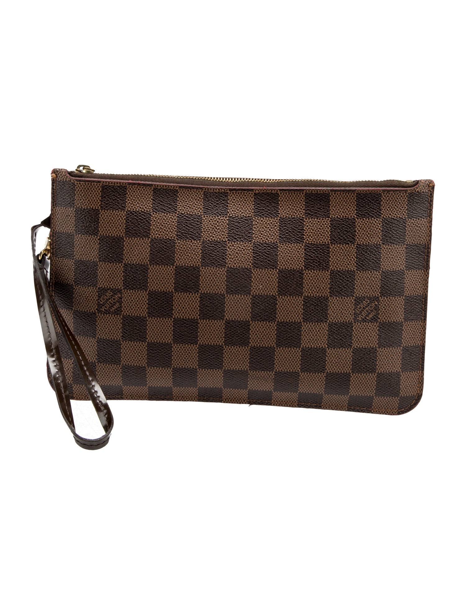 Louis Vuitton Damier Ebene Neverfull Pouch