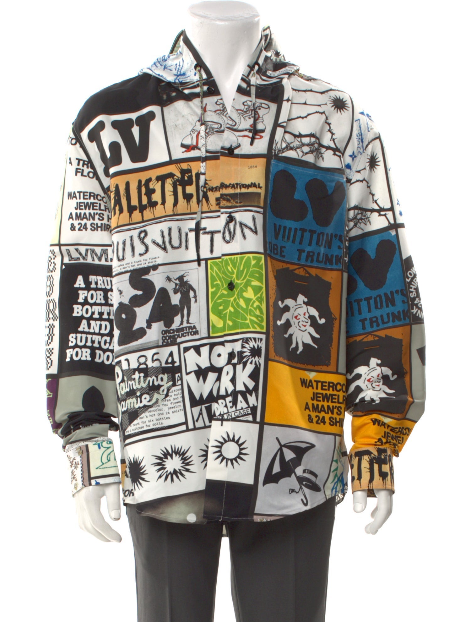 Vetements 2020 Oversized The Pirate Bay Hoodie - Black