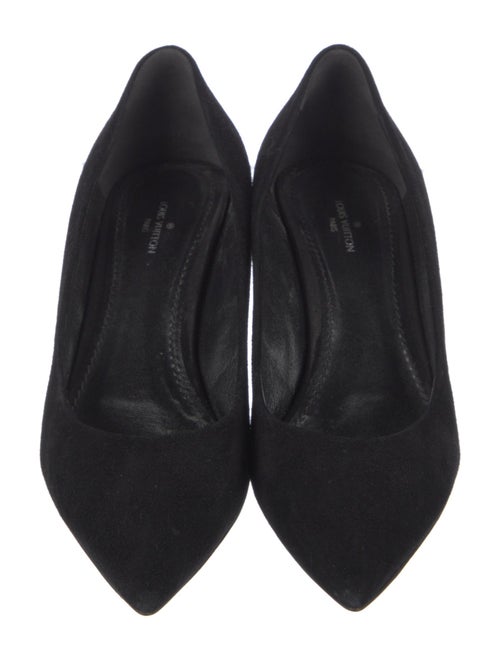 Louis Vuitton LV Monogram Suede Pumps