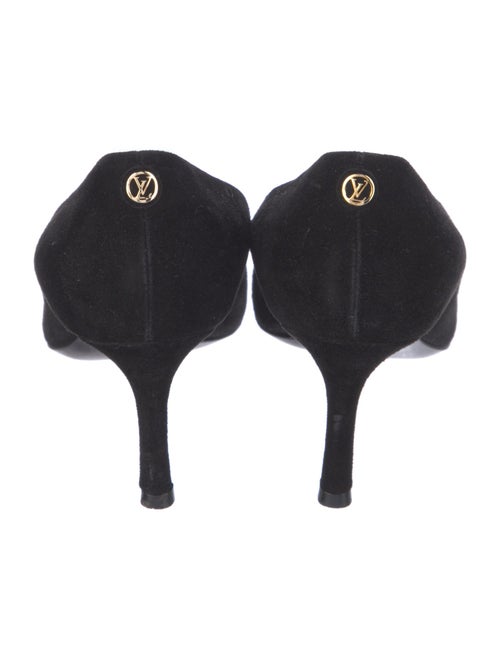 Louis Vuitton LV Monogram Suede Pumps