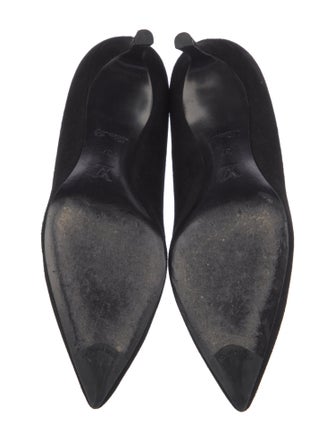 Louis Vuitton LV Monogram Suede Pumps