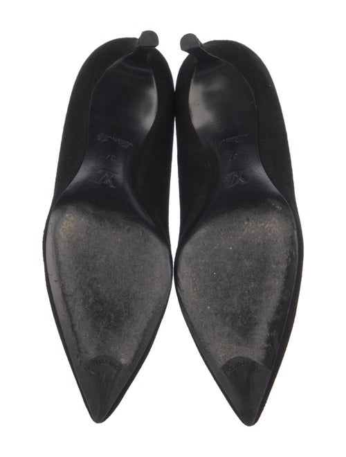 Louis Vuitton LV Monogram Suede Pumps