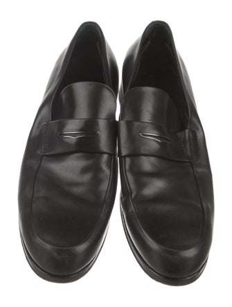 Louis Vuitton LV Monogram Leather Loafers