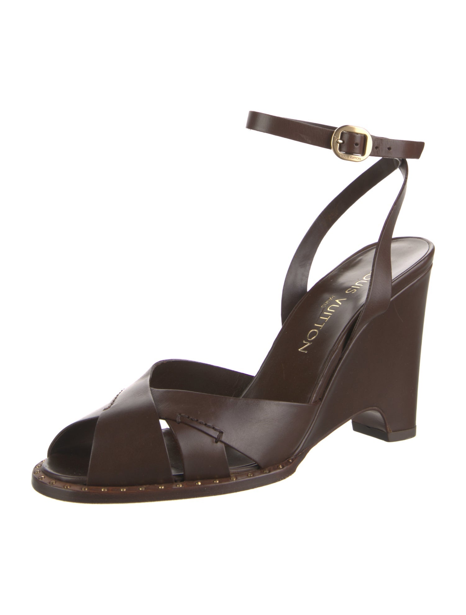 Louis Vuitton Leather Sandals