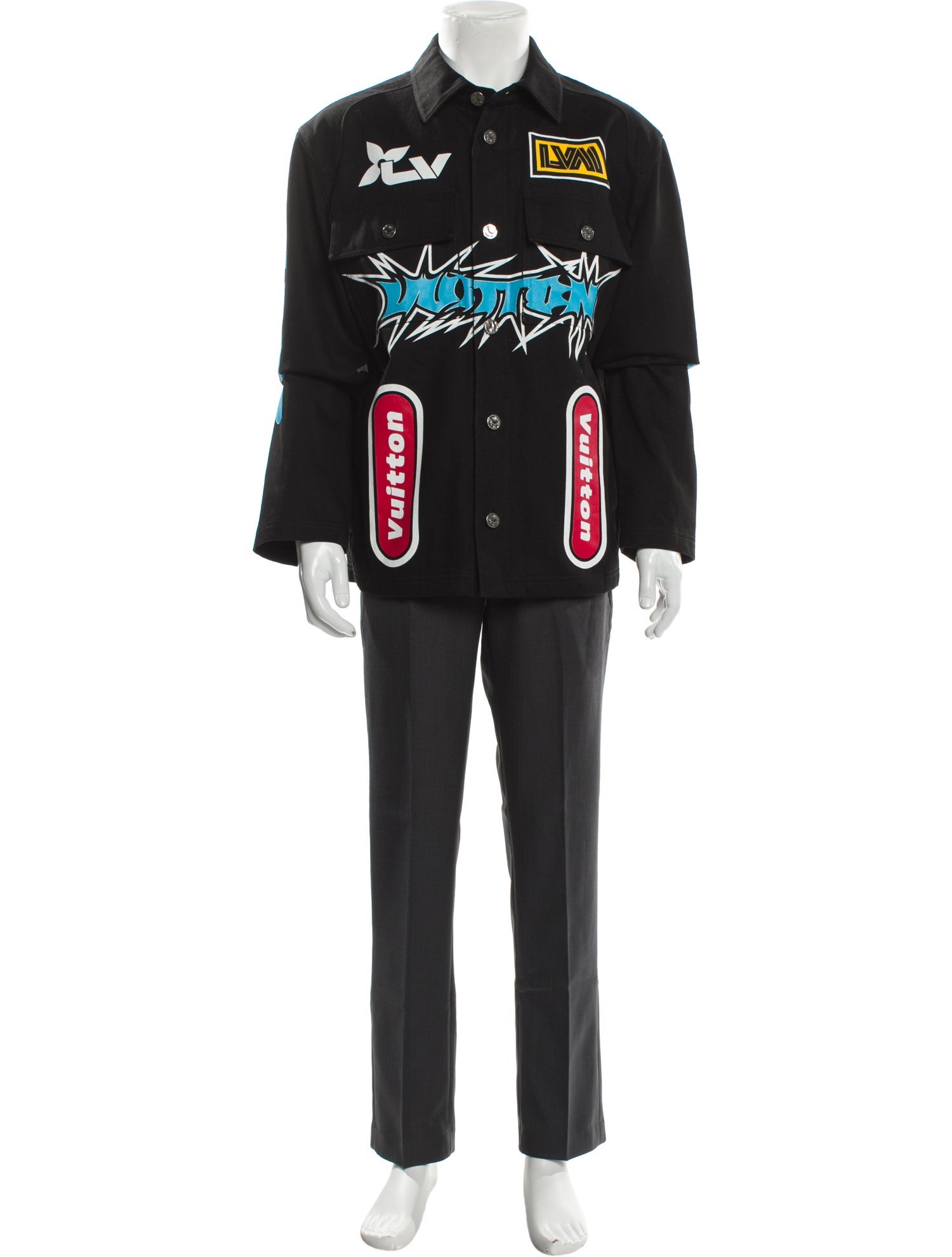 Louis Vuitton 2023 Graphic Print Parka