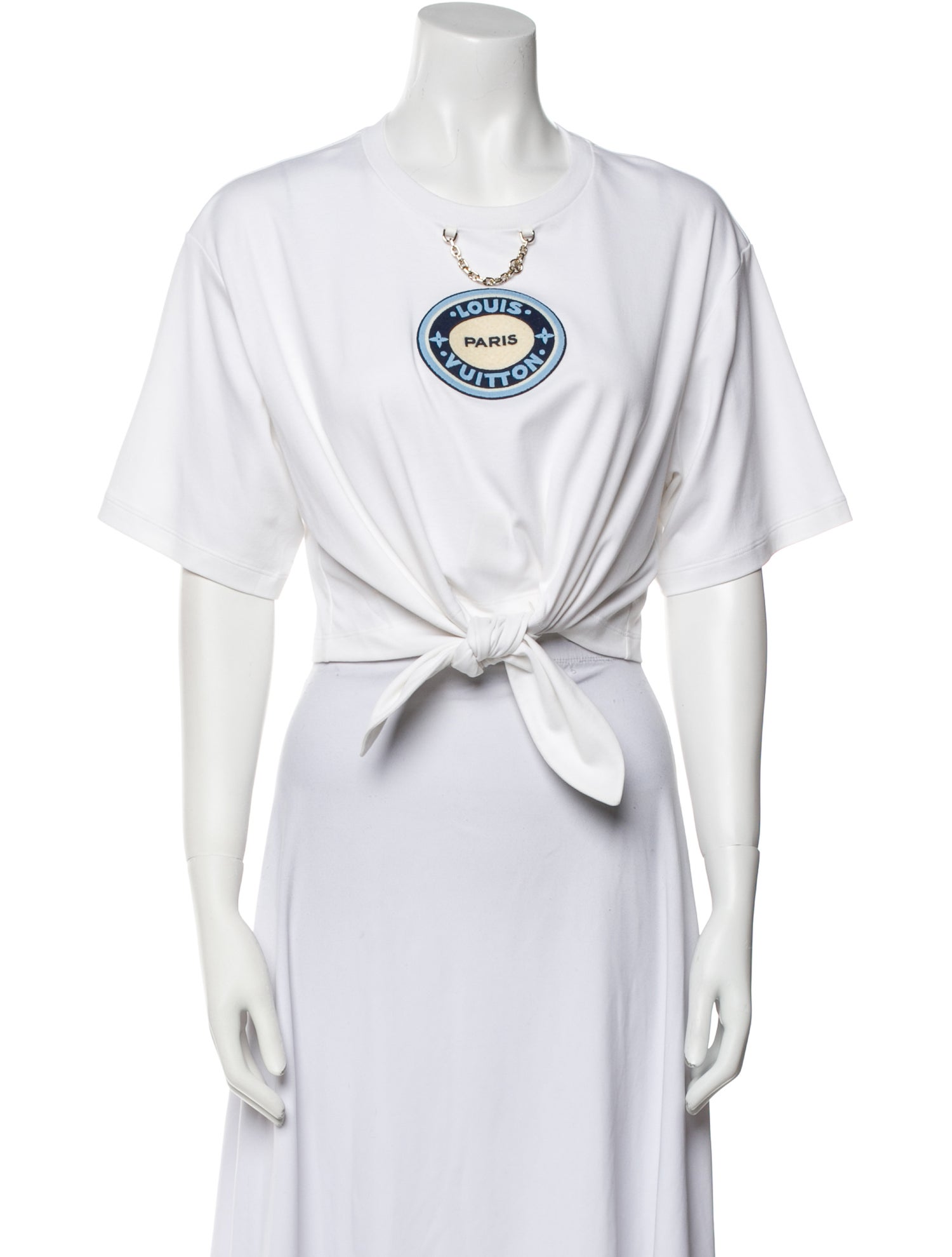 Louis Vuitton 2024 Graphic Print Crop Top