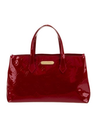Louis Vuitton Patent Leather Top Handle Bag