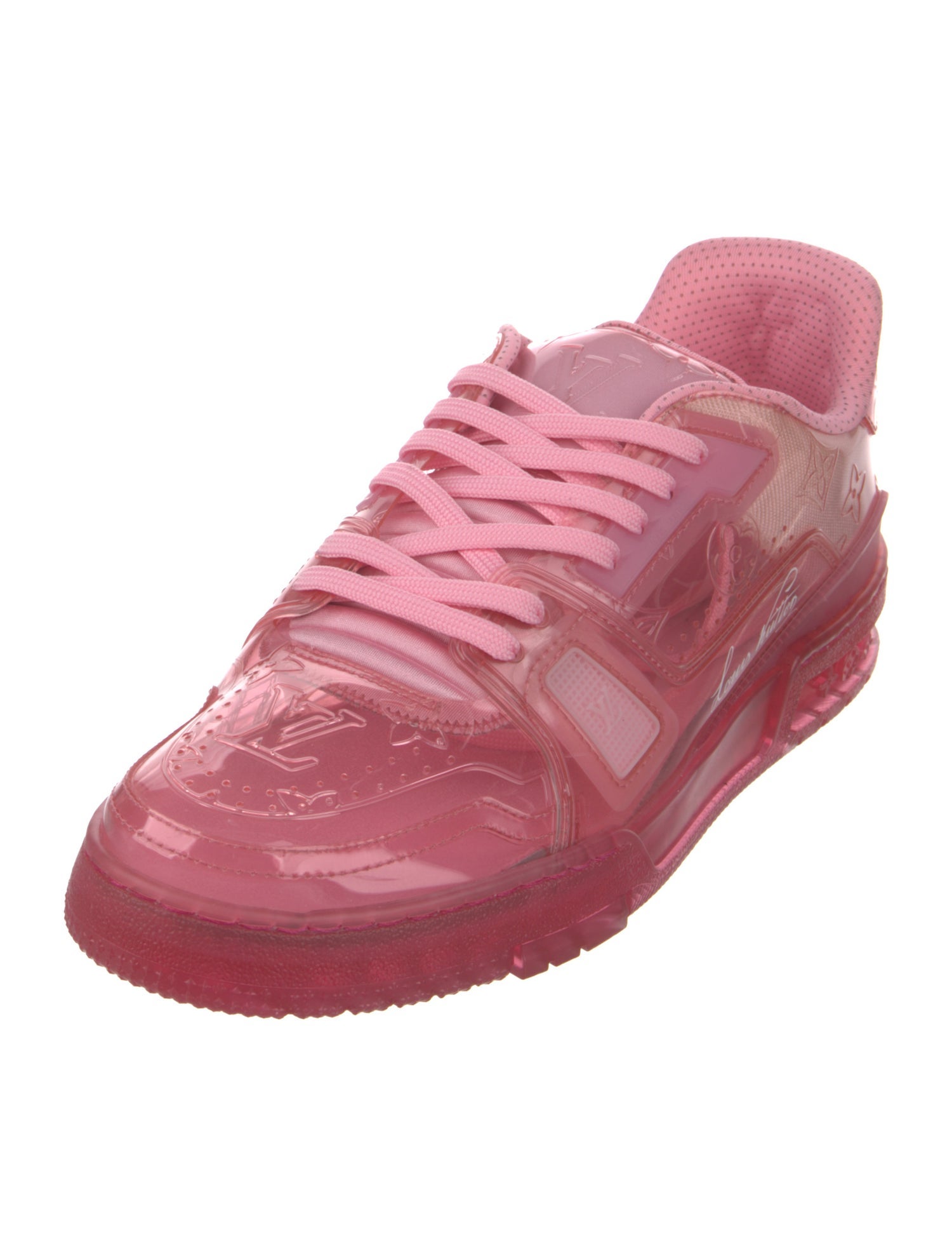 Louis Vuitton Monogram Pattern PVC Sneakers