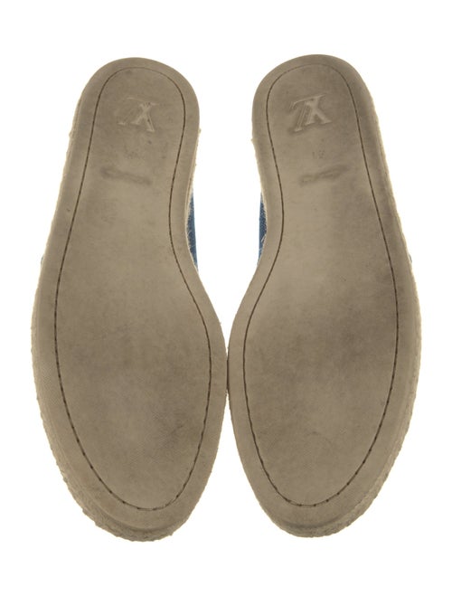 Louis Vuitton Denim Colorblock Pattern Espadrilles
