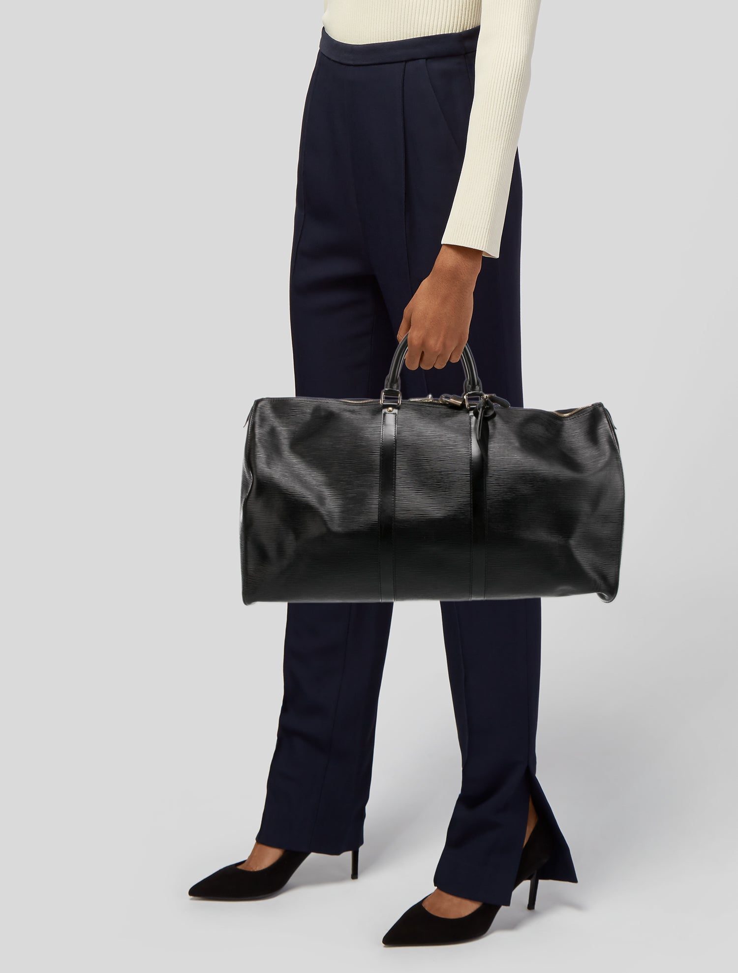 Louis Vuitton Epi Leather Keepall 55 Vintage