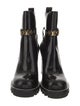Louis Vuitton LV Monogram Patent Leather Combat Boots